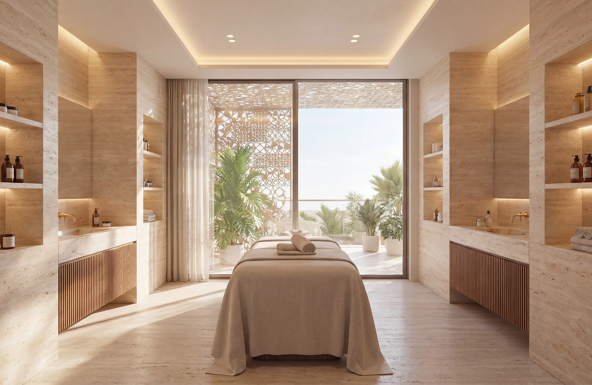 Studio apartment interior at Richmond Residences